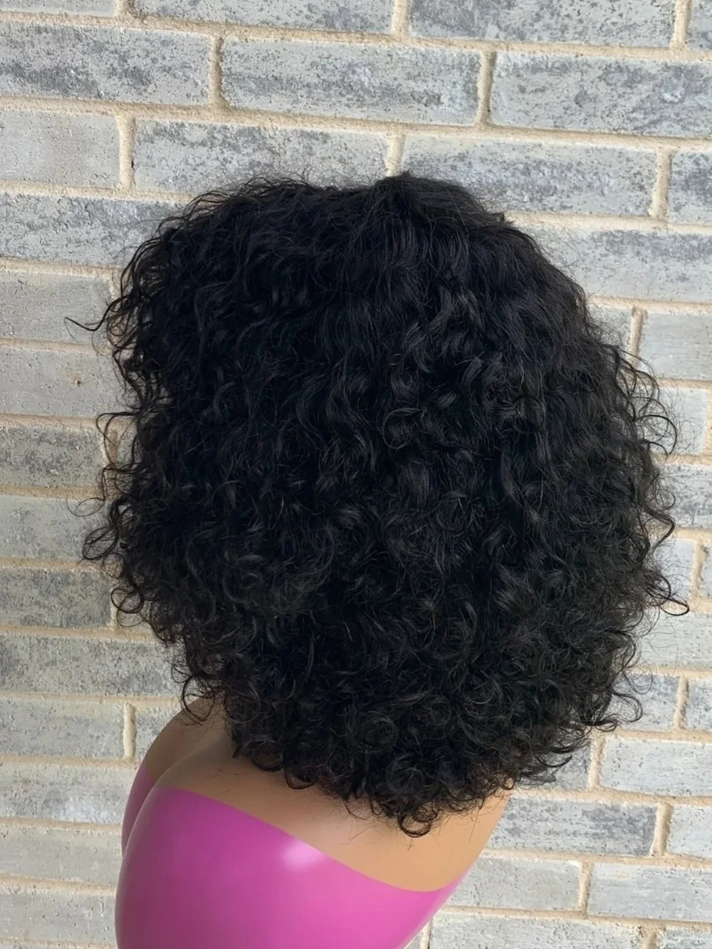 SA Curls Human Hair Wig with Bangs